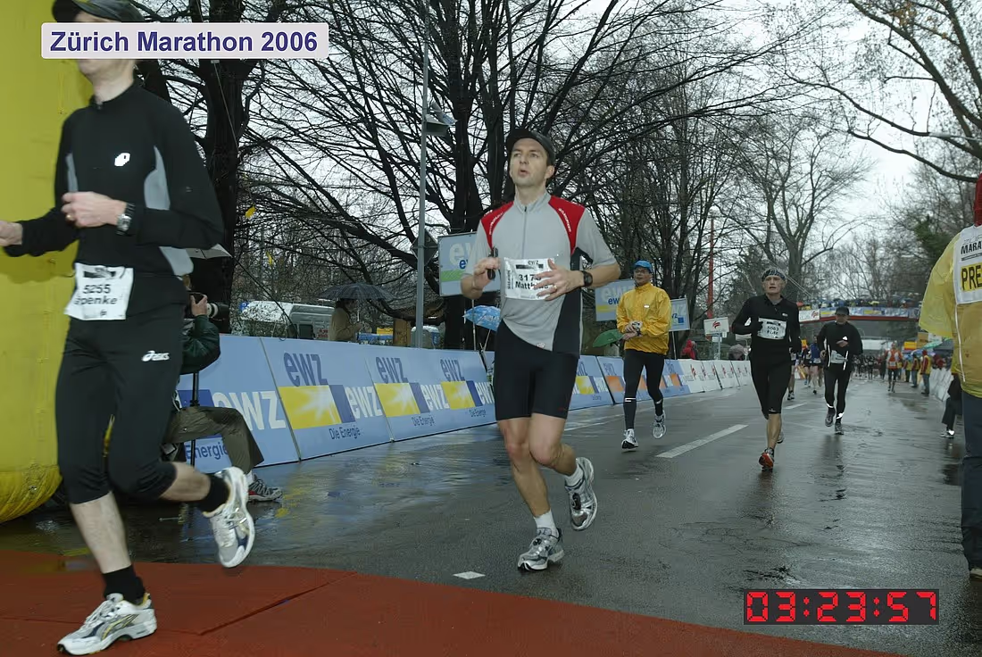 Zürich Marathon 2006, Matthias Bachmann