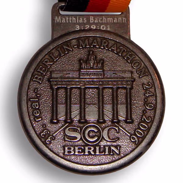 Finisher-Medaille Berlin Marathon 2006
