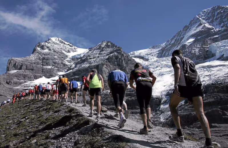 Jungfrau Marathon 2007, Matthias Bachmann