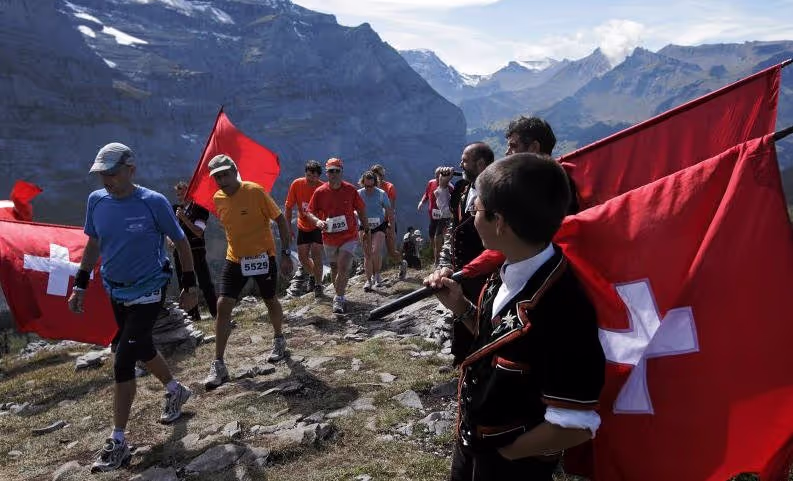 Jungfrau Marathon 2007, Matthias Bachmann