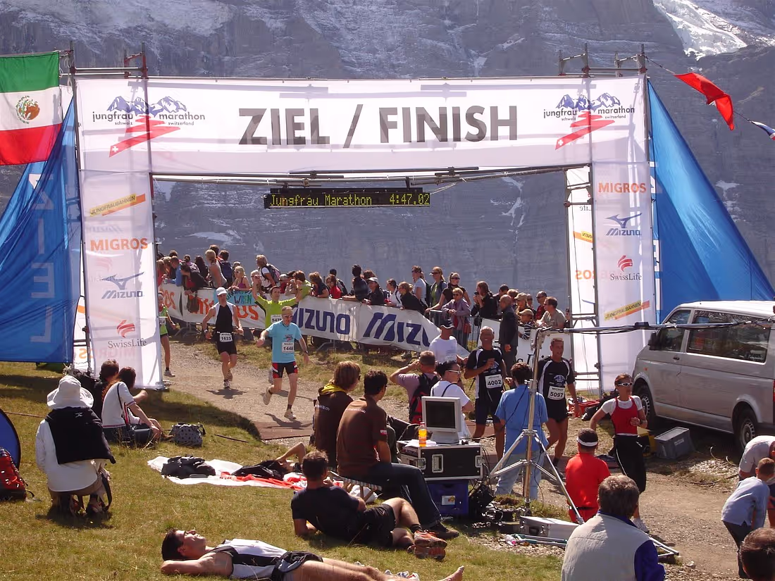 Jungfrau Marathon 2007, Matthias Bachmann