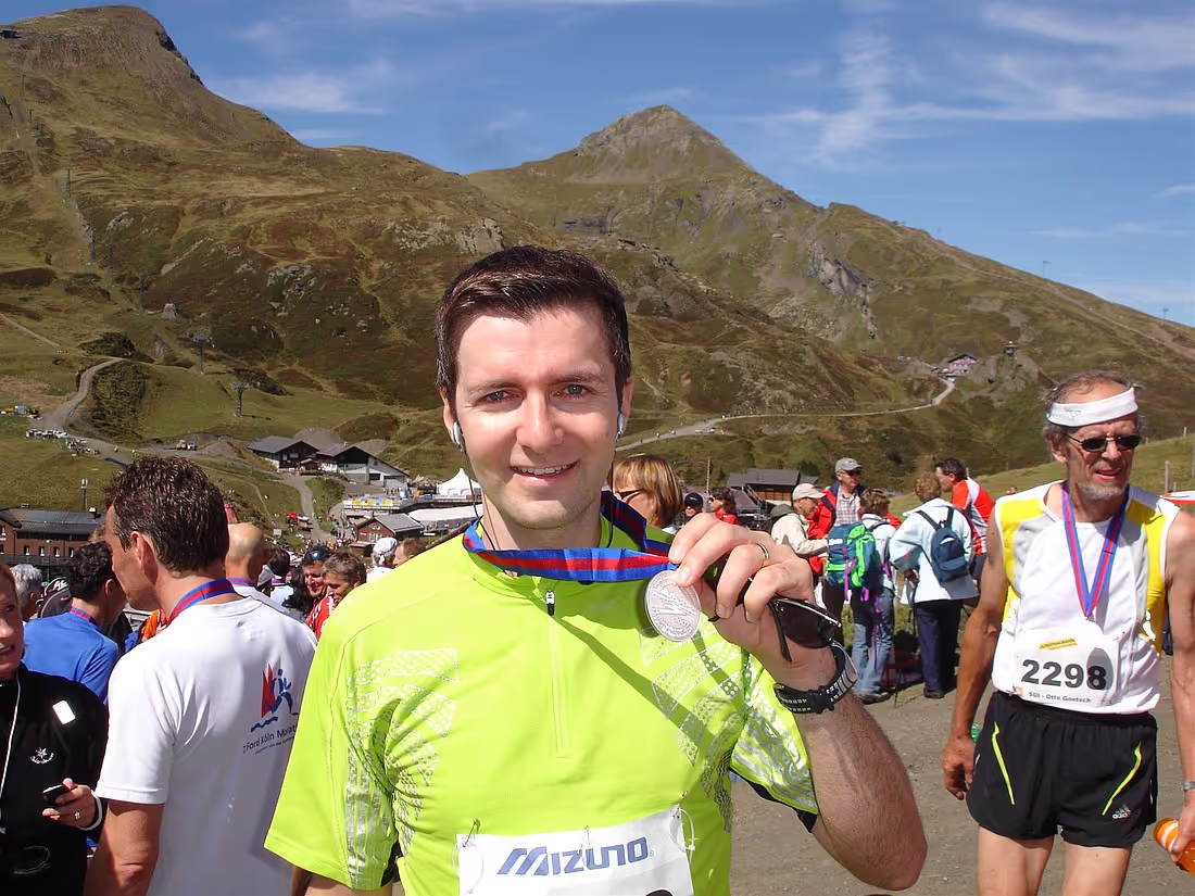 Jungfrau Marathon 2007, Matthias Bachmann