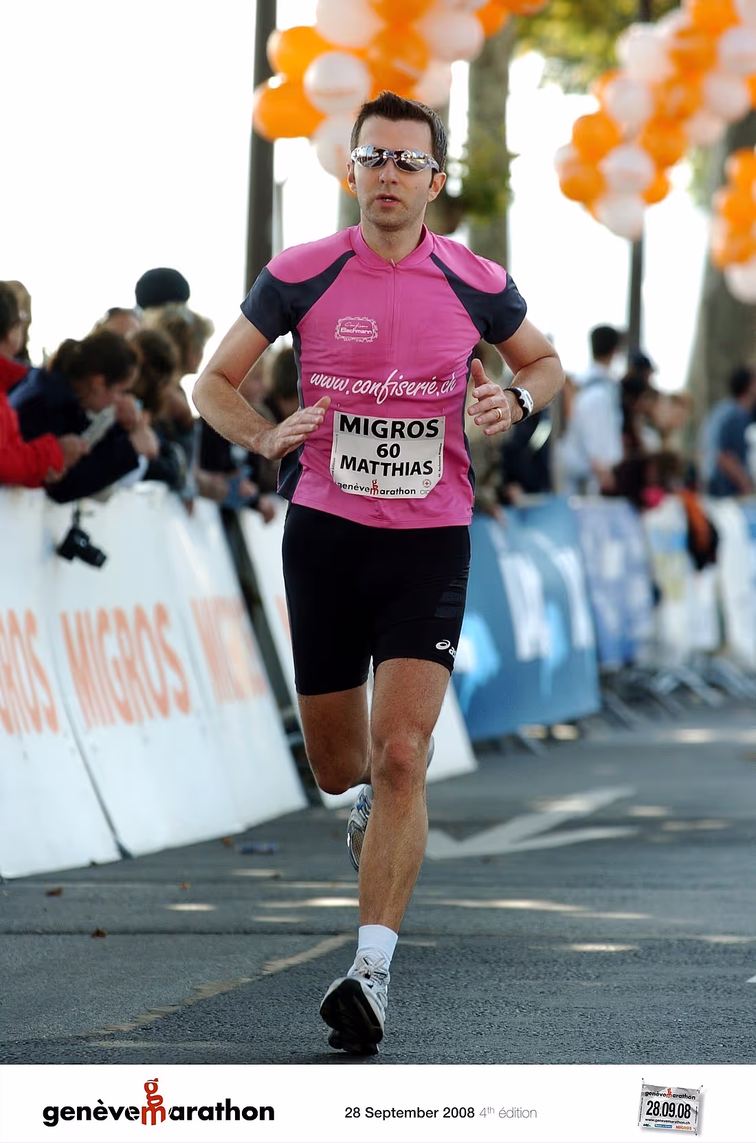 Geneve Marathon 2008 in Genf, Matthias Bachmann