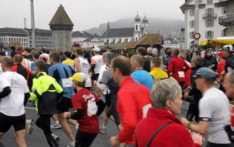 Lucerne Marathon 2008 in Luzern, Matthias Bachmann
