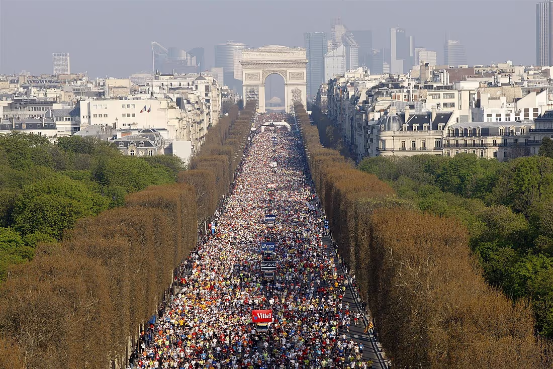 Marathon de Paris 2010, Matthias Bachmann