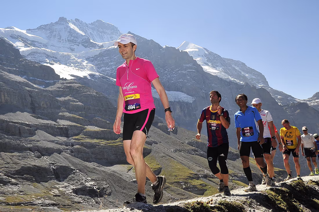 Jungfrau Marathon 2012, Matthias Bachmann
