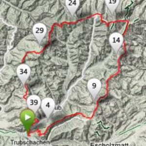 Laufdaten Napf Marathon 2012