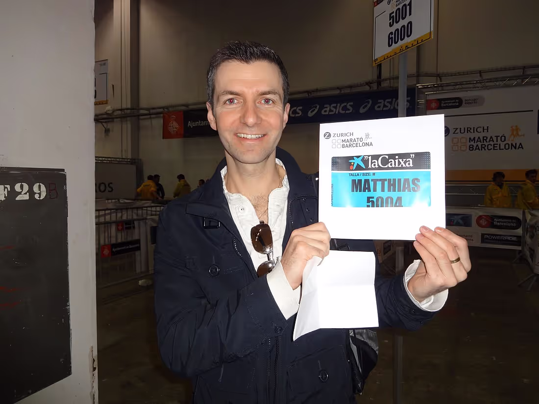 Marato Barcelona 2013, Matthias Bachmann