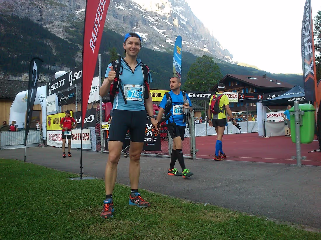 Eiger Ultra Trail 2014 in Panorama Trail, Matthias Bachmann