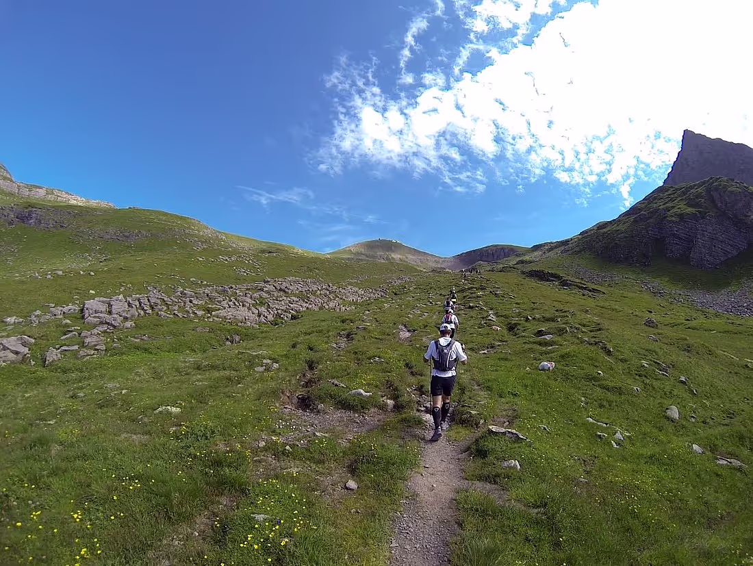 Eiger Ultra Trail 2014 in Panorama Trail, Matthias Bachmann