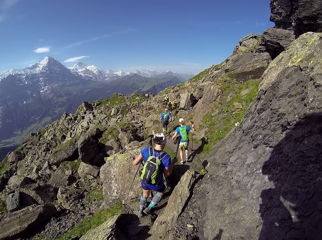 Eiger Ultra Trail 2014 in Panorama Trail, Matthias Bachmann