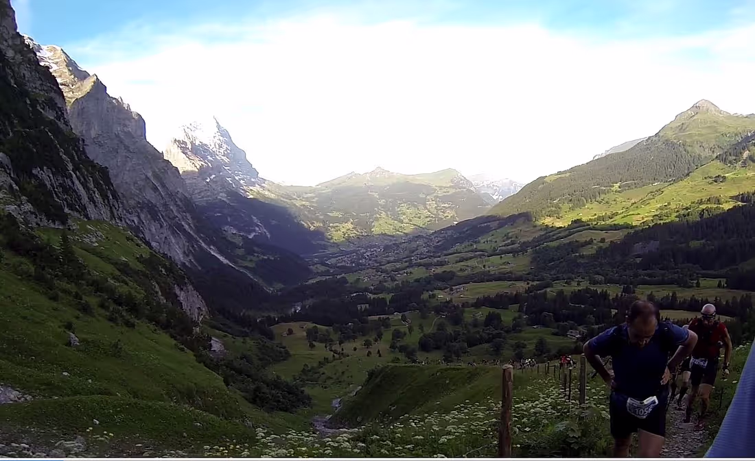 Eiger Ultra Trail 2014 in Panorama Trail, Matthias Bachmann