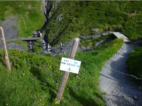 Eiger Ultra Trail 2014 in Panorama Trail, Matthias Bachmann