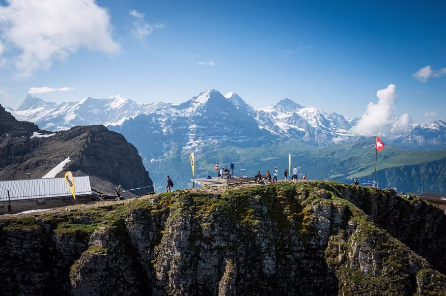 Eiger Ultra Trail 2014 in Panorama Trail, Matthias Bachmann