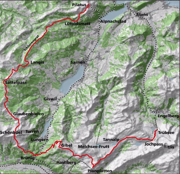 Streckenprofil Mountainman Ultra 2014