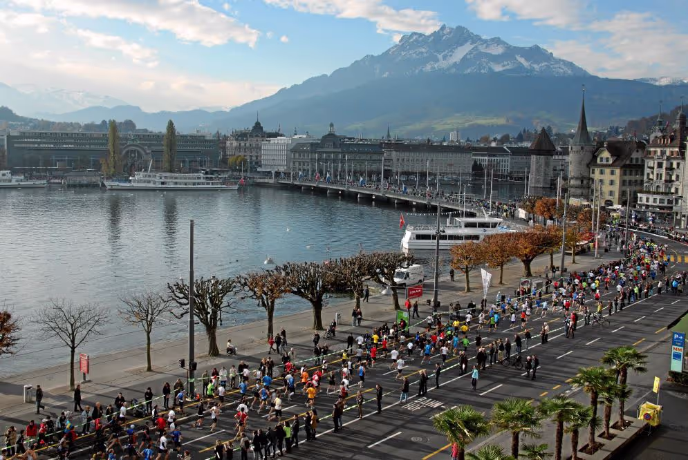 Swiss City Marathon 2014 in Luzern, Matthias Bachmann
