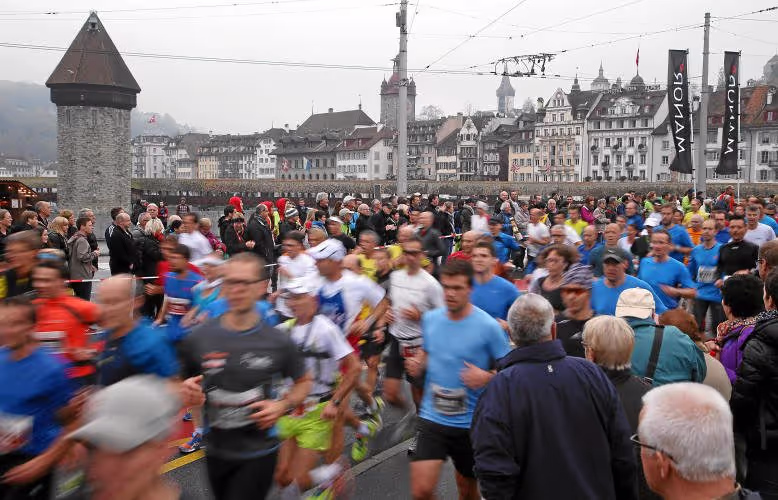 Swiss City Marathon 2014 in Luzern, Matthias Bachmann