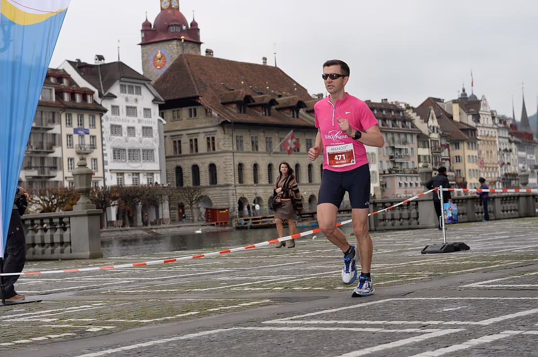 Swiss City Marathon 2014 in Luzern, Matthias Bachmann