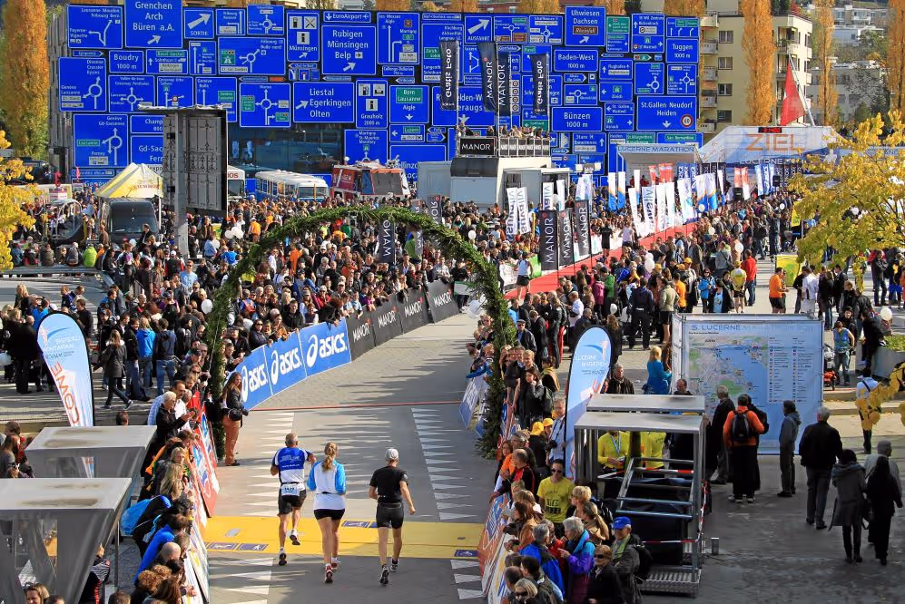 Swiss City Marathon 2014 in Luzern, Matthias Bachmann