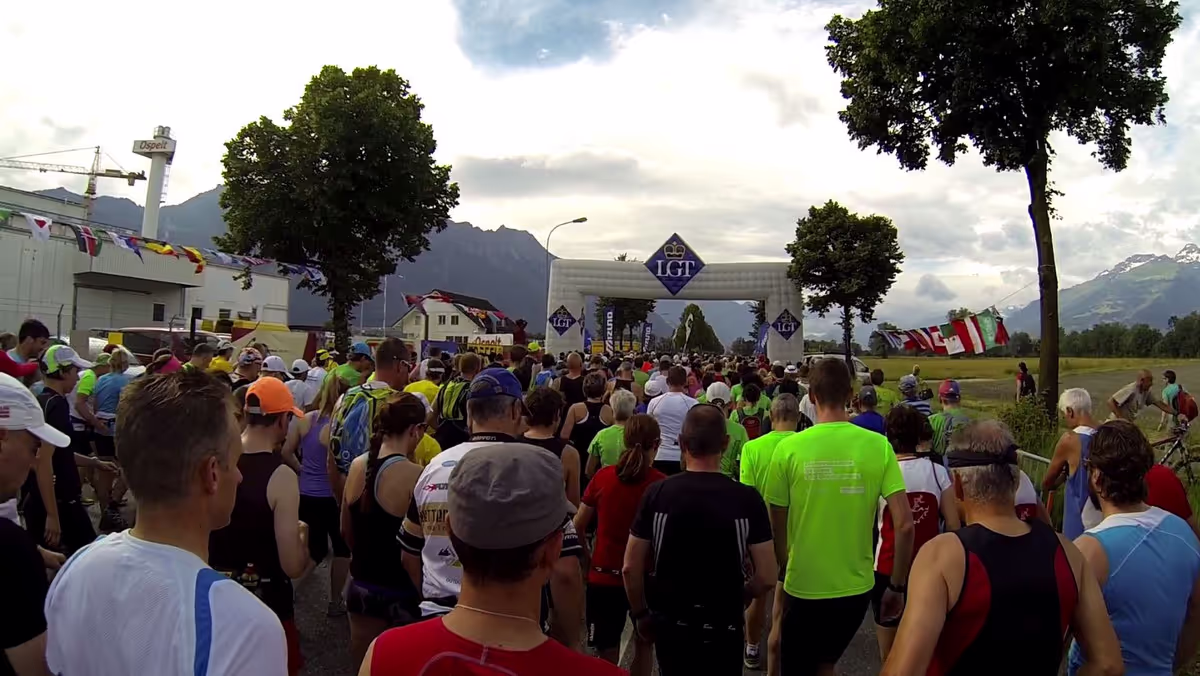 LGT Alpin Marathon 2015 in Lichtenstein, Matthias Bachmann