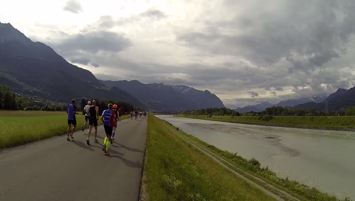 LGT Alpin Marathon 2015 in Lichtenstein, Matthias Bachmann