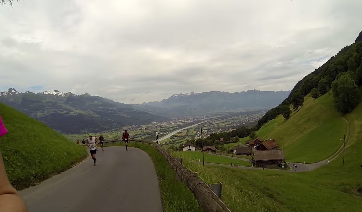 LGT Alpin Marathon 2015 in Lichtenstein, Matthias Bachmann