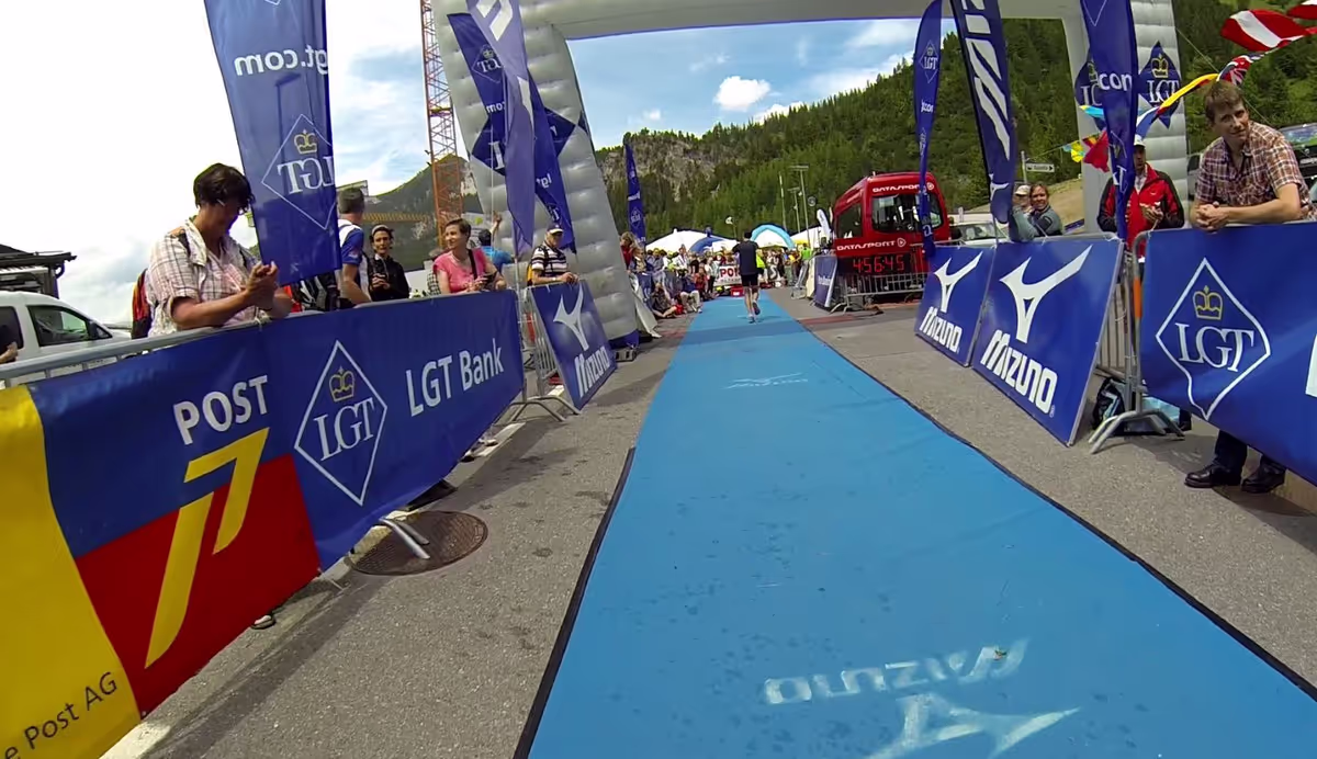 LGT Alpin Marathon 2015 in Lichtenstein, Matthias Bachmann
