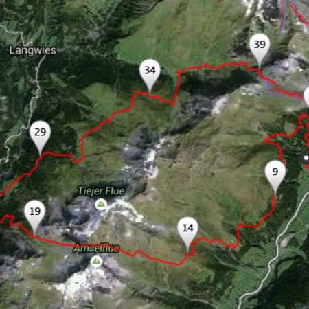 Laufdaten Swiss Irontrail 2015
