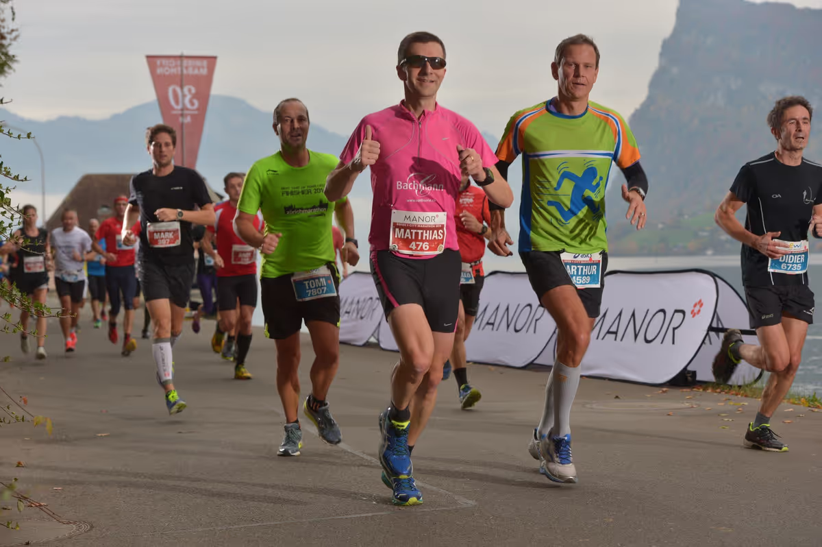Swiss City Marathon 2015 in Luzern, Matthias Bachmann