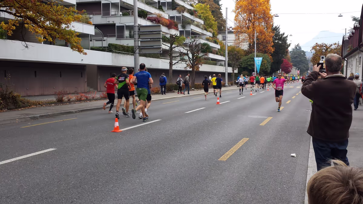 Swiss City Marathon 2015 in Luzern, Matthias Bachmann