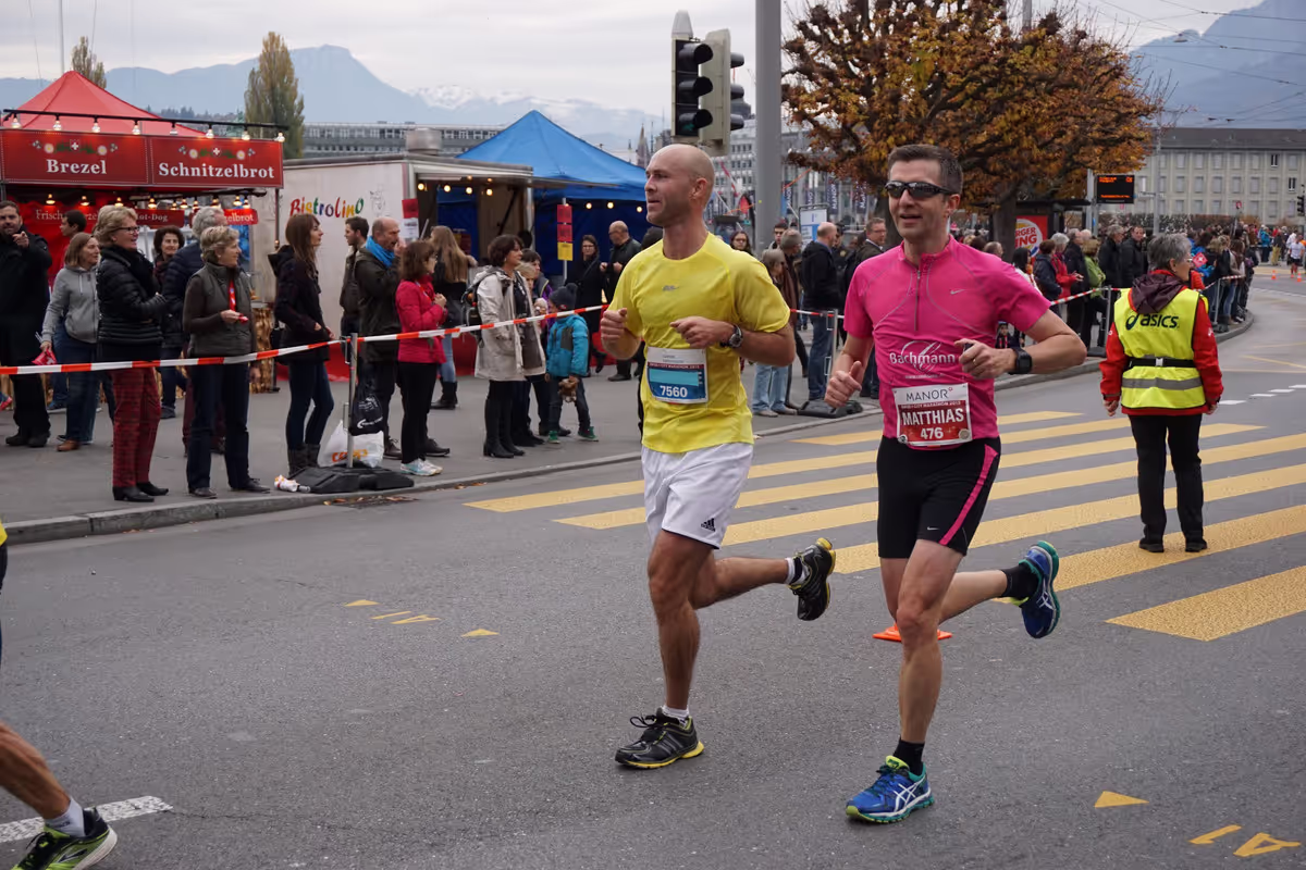 Swiss City Marathon 2015 in Luzern, Matthias Bachmann