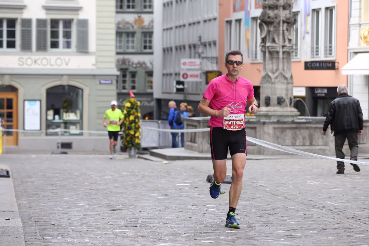 Swiss City Marathon 2015 in Luzern, Matthias Bachmann