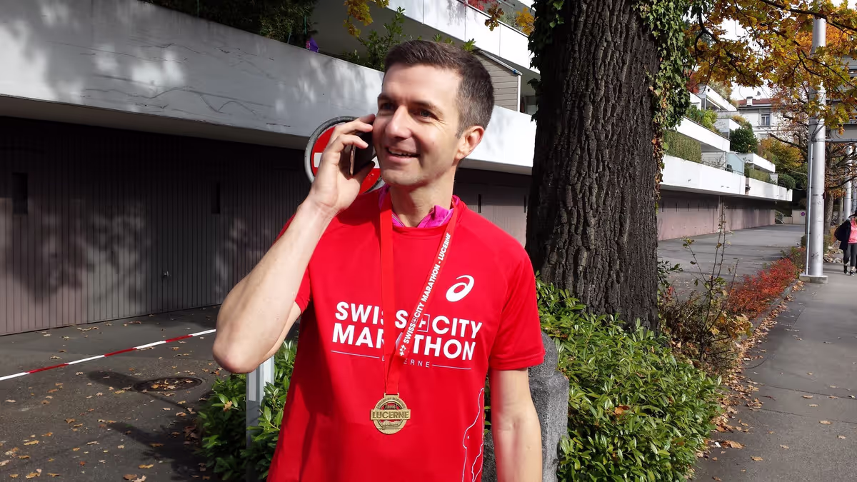 Swiss City Marathon 2015 in Luzern, Matthias Bachmann