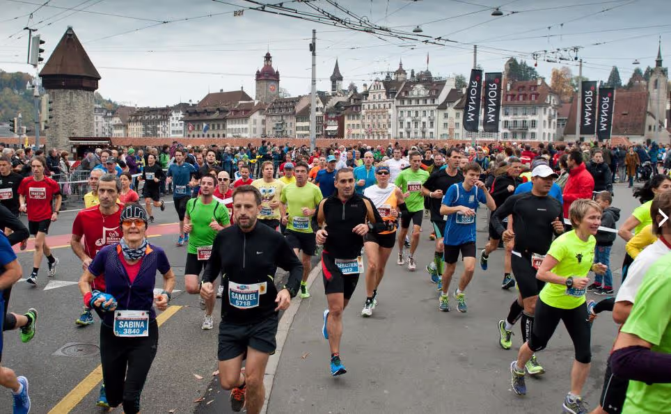 Swiss City Marathon 2015 in Luzern, Matthias Bachmann