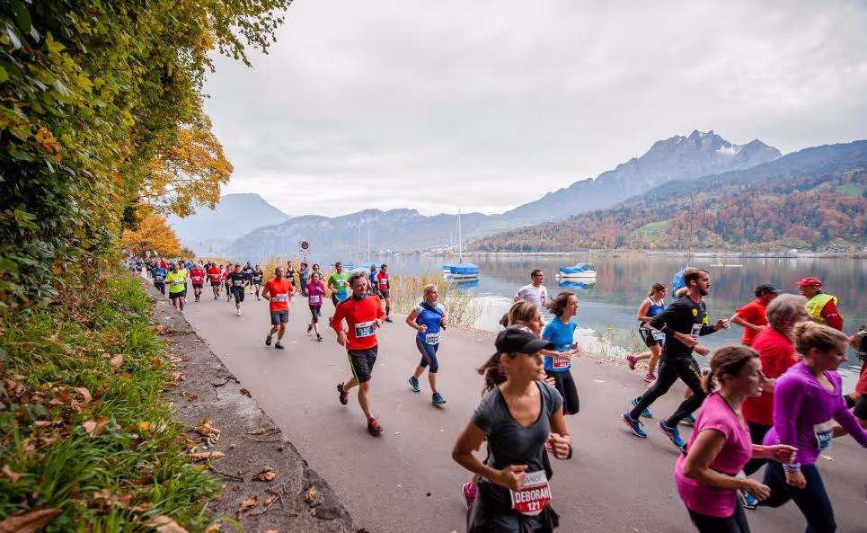 Swiss City Marathon 2015 in Luzern, Matthias Bachmann
