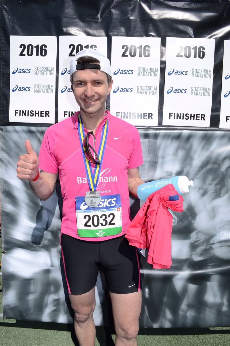 ASICS Stockholm Marathon 2016, Matthias Bachmann