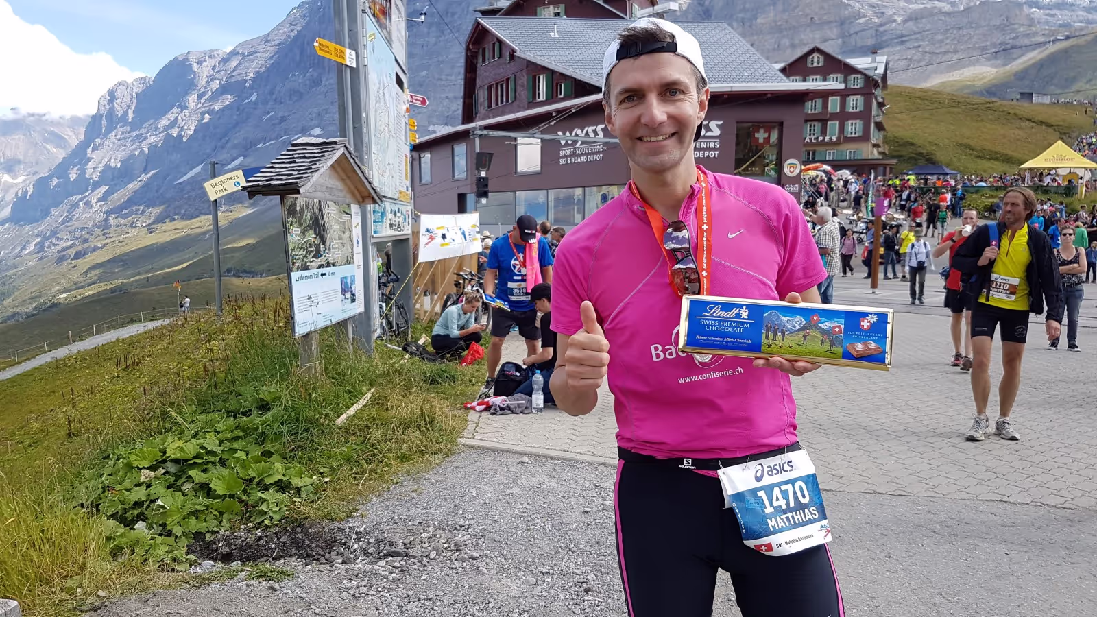 Jungfrau Marathon 2016, Matthias Bachmann
