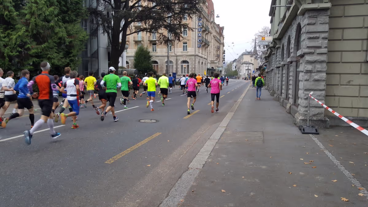 Swiss City Marathon 2016 in Luzern, Matthias Bachmann