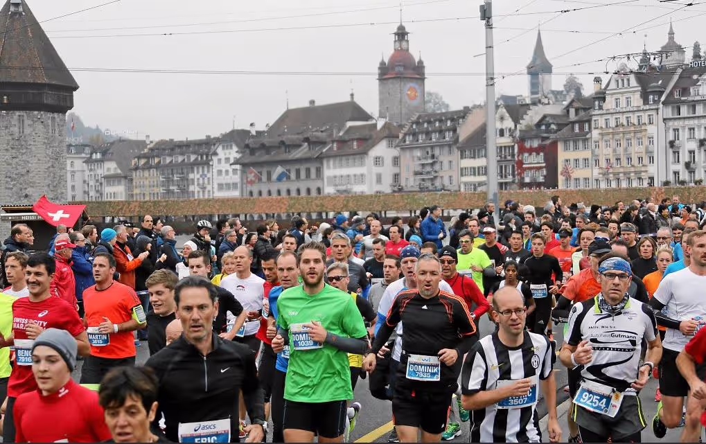 Swiss City Marathon 2016 in Luzern, Matthias Bachmann