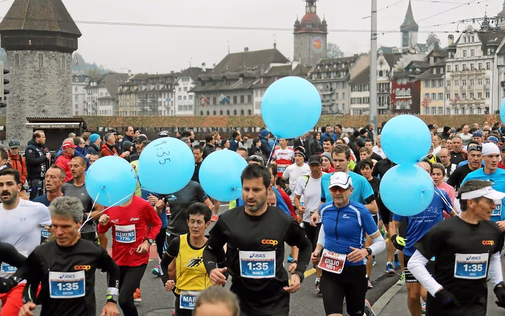 Swiss City Marathon 2016 in Luzern, Matthias Bachmann