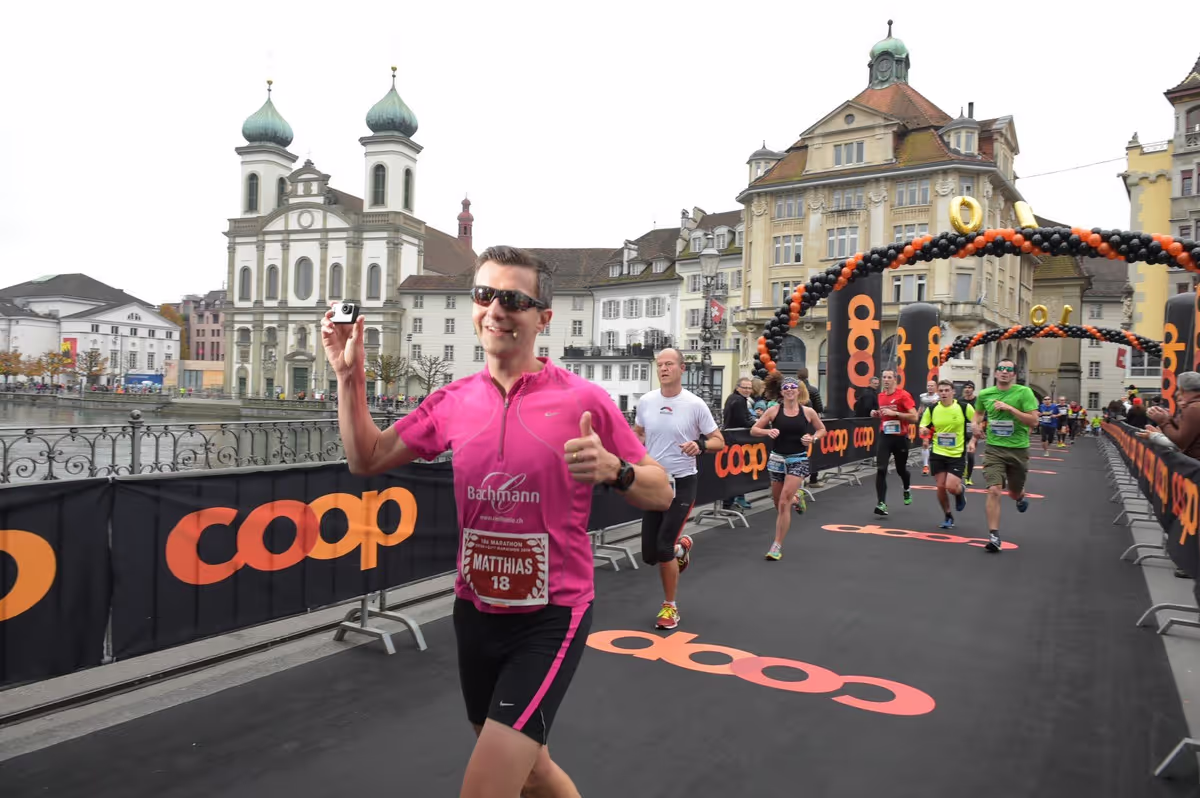 Swiss City Marathon 2016 in Luzern, Matthias Bachmann