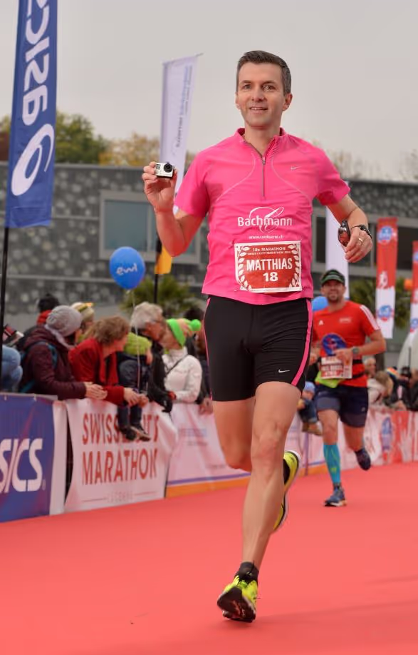 Swiss City Marathon 2016 in Luzern, Matthias Bachmann
