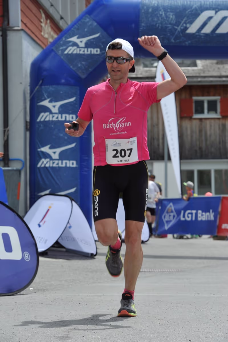 LGT Alpin Marathon 2017 in Lichtenstein, Matthias Bachmann