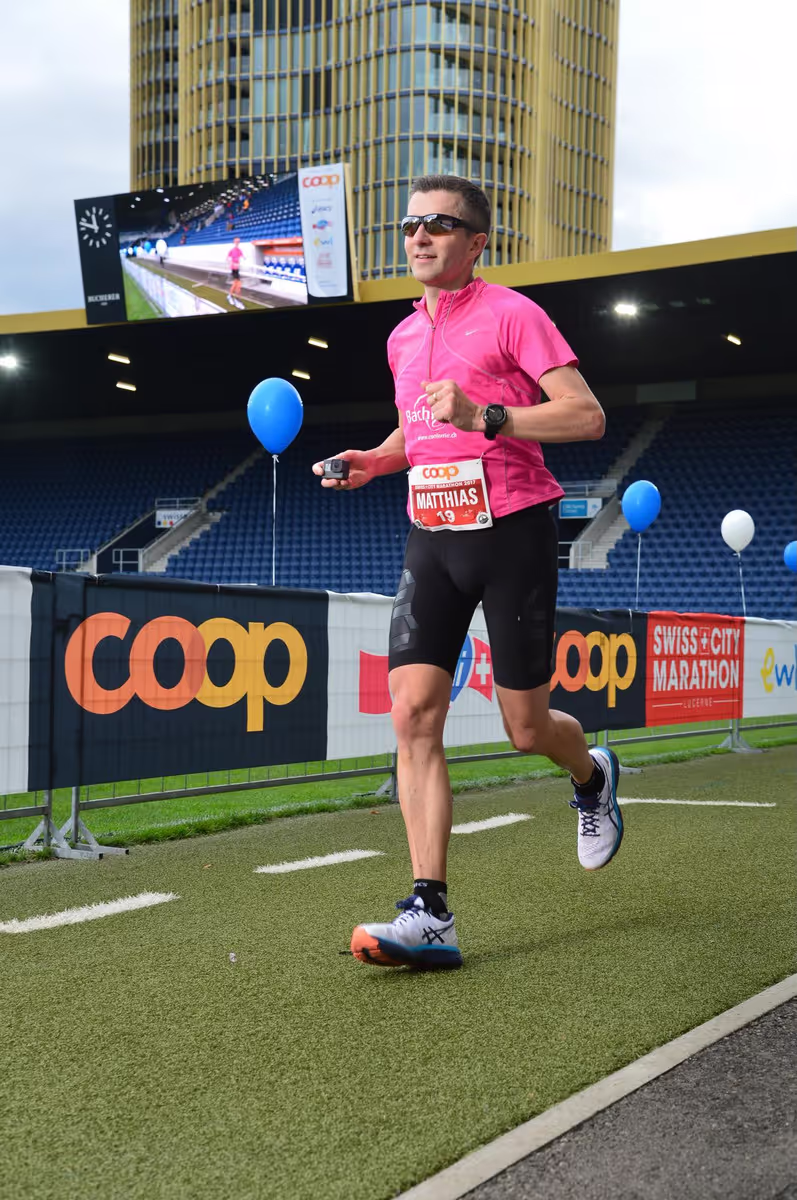 Swiss City Marathon 2017 in Luzern, Matthias Bachmann