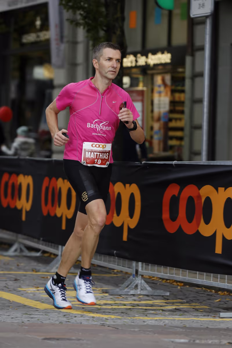 Swiss City Marathon 2017 in Luzern, Matthias Bachmann