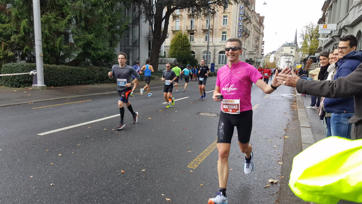 Swiss City Marathon 2017 in Luzern, Matthias Bachmann