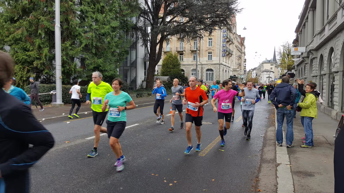 Swiss City Marathon 2017 in Luzern, Matthias Bachmann