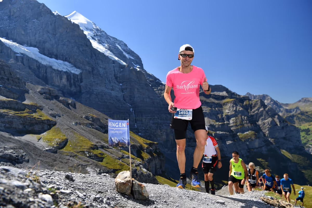 Jungfrau Marathon 2018, Matthias Bachmann