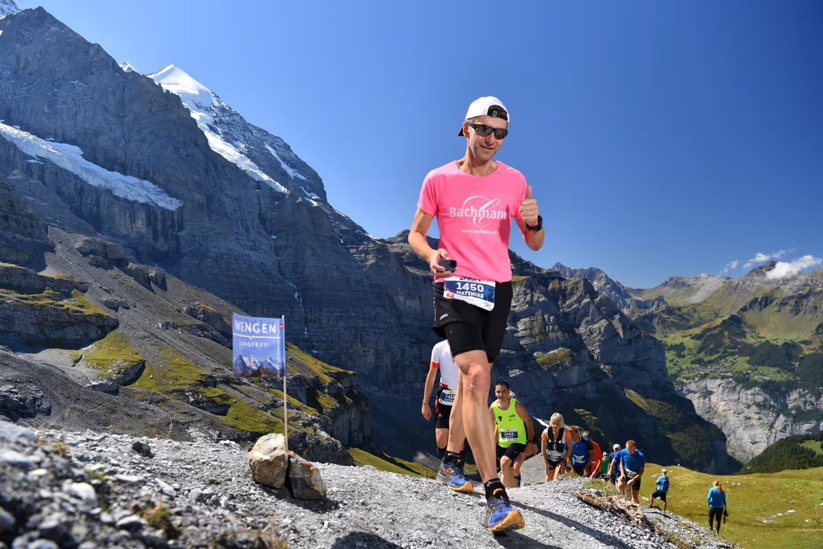 Jungfrau Marathon 2018, Matthias Bachmann