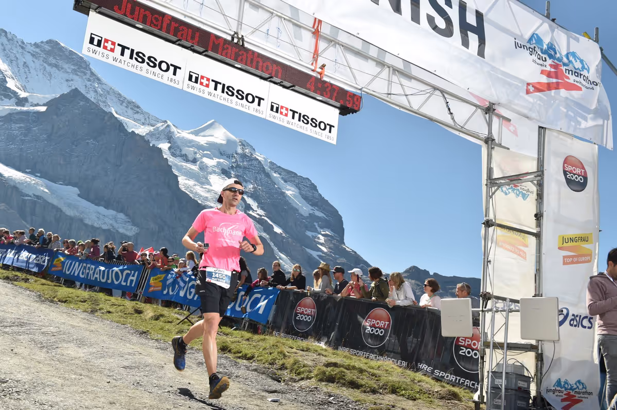Jungfrau Marathon 2018, Matthias Bachmann